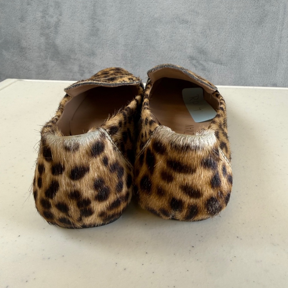 Stuart Weitzman Womens Loafers Size 6.5 Calf Hair Palmer Bold Shoes - Picture 4 of 9